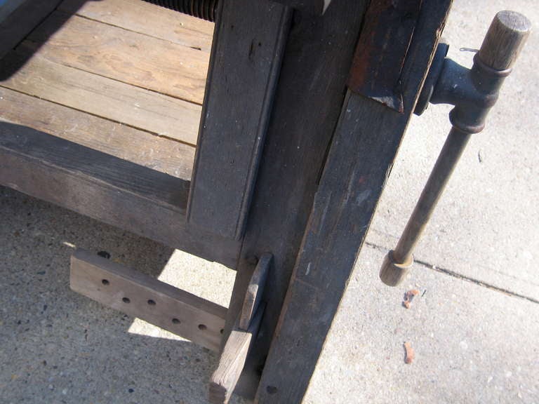 19th Century Primitive Work Bench