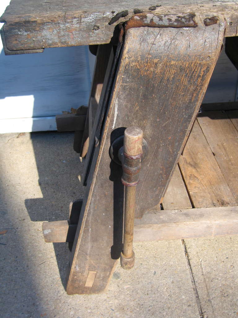 Wood Primitive Work Bench