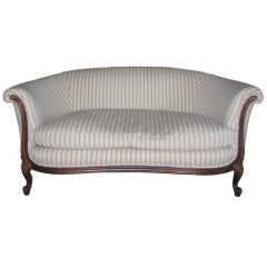 19th c. French Settee 19th c. French Settee