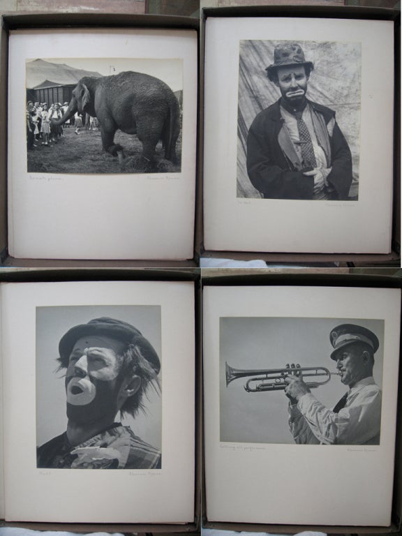American Collection of 23 Vintage Circus Photographs