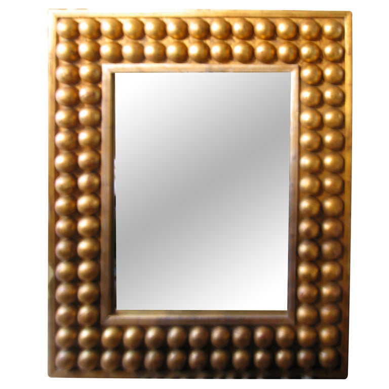 Great Graphic Gilded Mirror