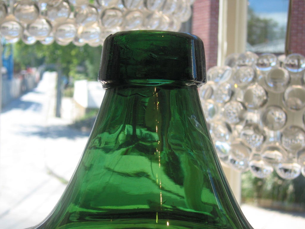 Glass Large Green Demi John