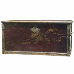 Oriental  Lacquer Box/Blanket Chest