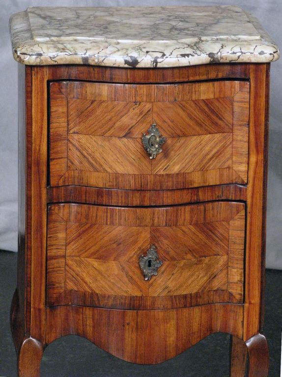 Pair of Small French Commodes