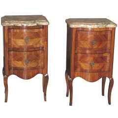 Pair of Small French Commodes Pair of Small French Commodes