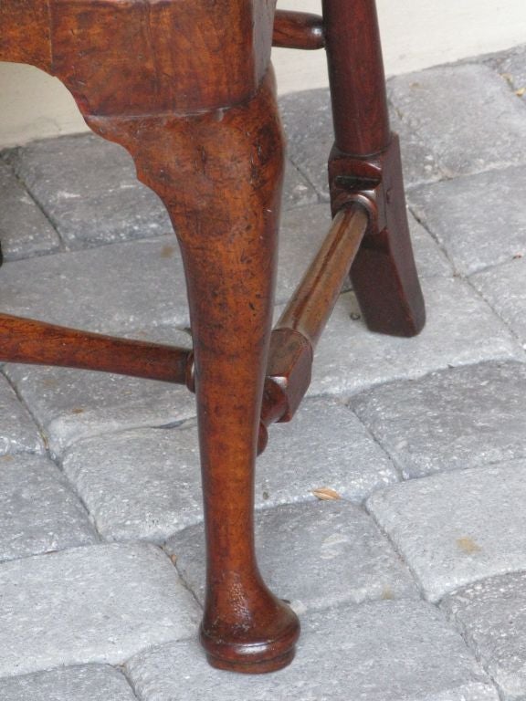 18th Century and Earlier Early 18th C Queen Anne Side Chair