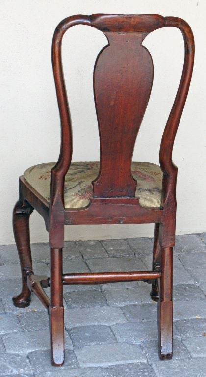 Early 18th C Queen Anne Side Chair 2