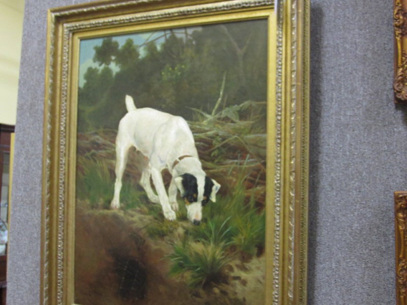 English Dog Painting
