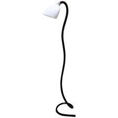 Mid-Century Italian Sculptural Cased Glass Floor Lamp 11