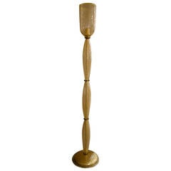 Italian Mid-Century Murano Glass Floor Lamp by Barovier 2
