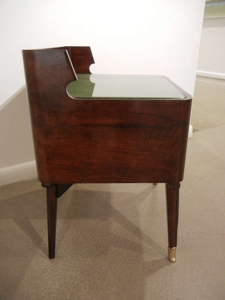 Pair Of Mid-Century Italian NIghtstands/Commodes In Excellent Condition In New York, NY