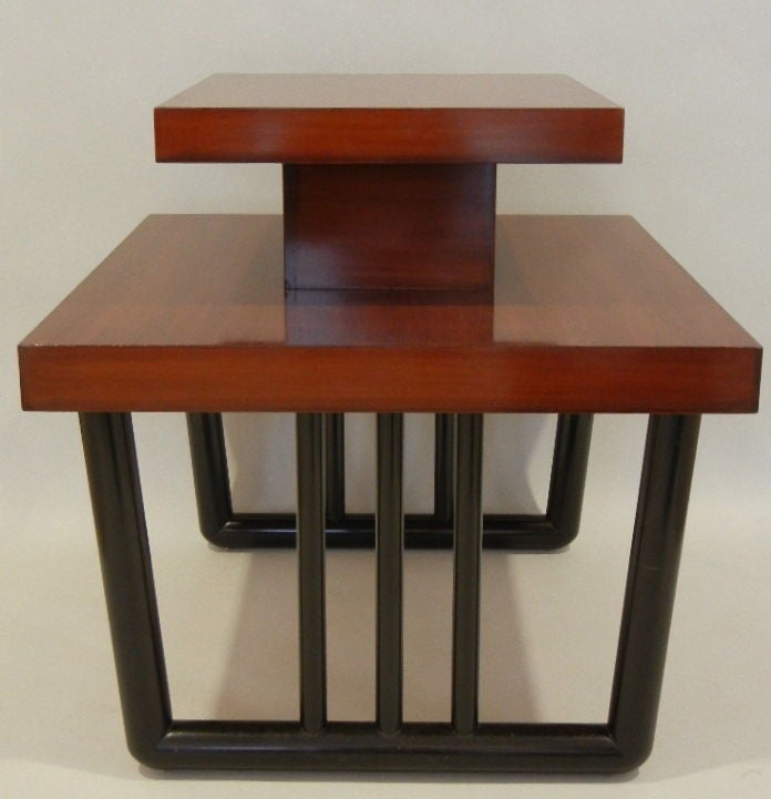 Pair Of Mid-Century Robsjohn-Gibbings Style Side/End Tables