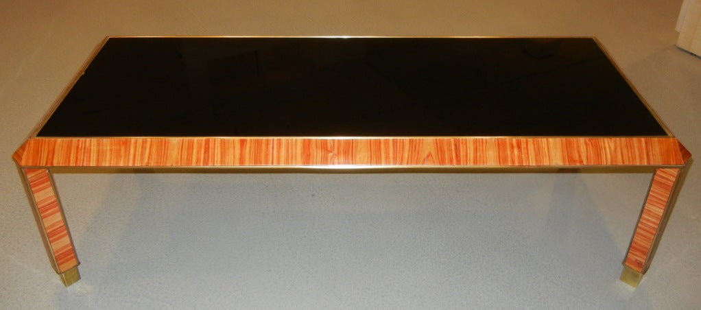 Coffee Table Tray Style Kitchen And Living Space Interior Mid Century Italian Brass Trimmed Rectangular Coffee Table Tray Style Ferguson