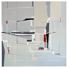 "Underscore I, "  Painting By James Kennedy,  Diptych Available