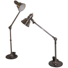 Pair Of Articulated Lamps