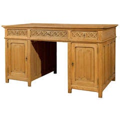 19th Century English Gothic Revival Desk 10