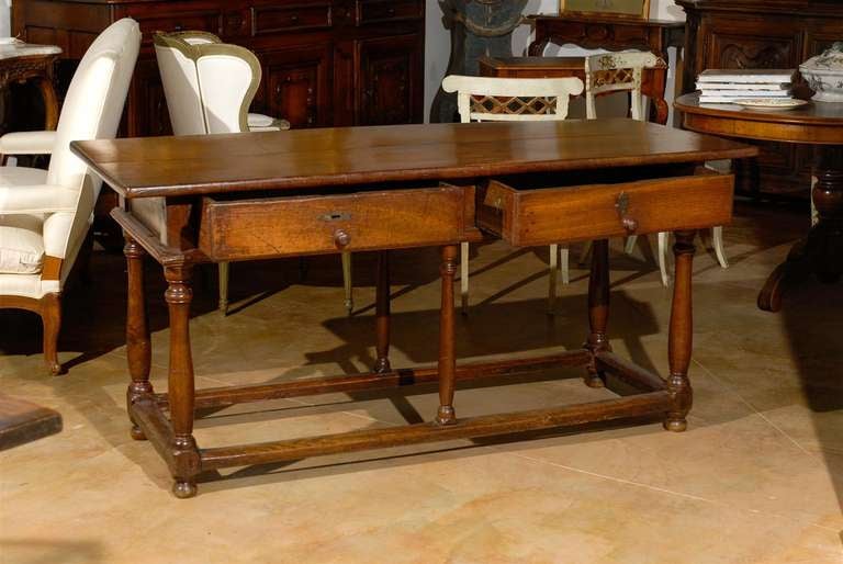 18th Century and Earlier Period Louis XIII Walnut Table
