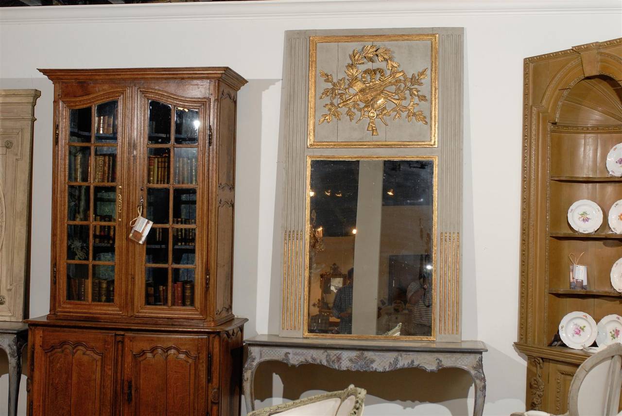 18th Century French Trumeau In Excellent Condition In Atlanta, GA