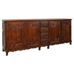 French Fruitwood Enfilade