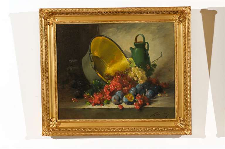 Pair of French 19th Century Paintings 1