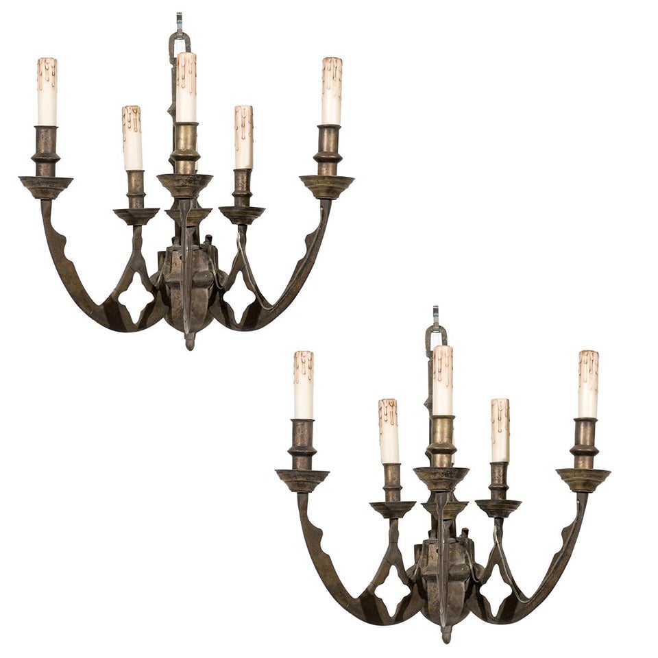 Pair of 19th Century Sconces