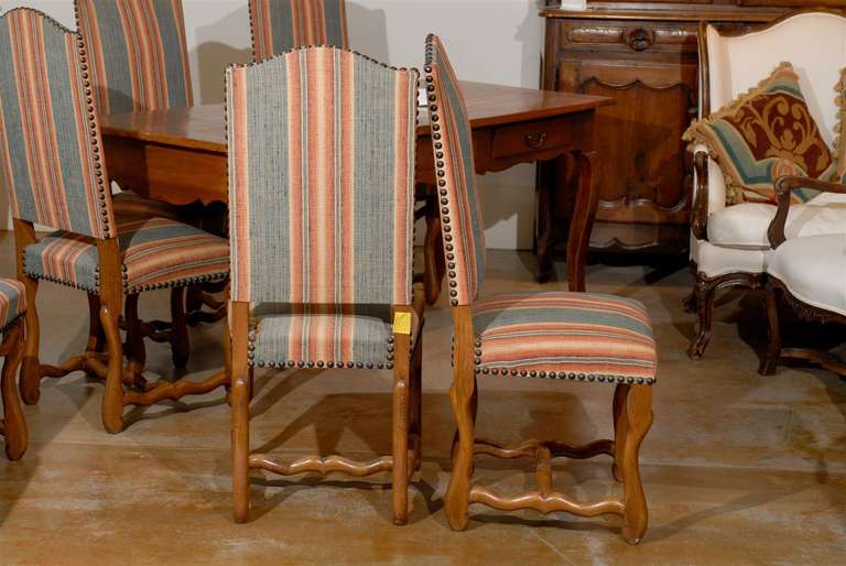 Set of Ten French Chairs In Excellent Condition In Atlanta, GA