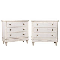 Pair of 19th Century Swedish Commodes