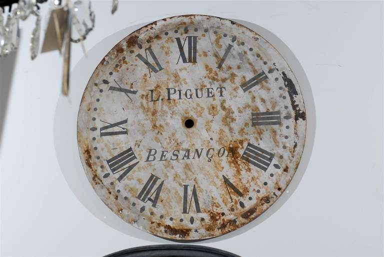 19th Century Metal Clock Face
