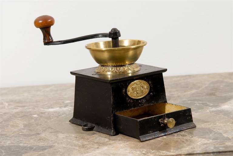 Victorian 19th Century Coffee Grinder