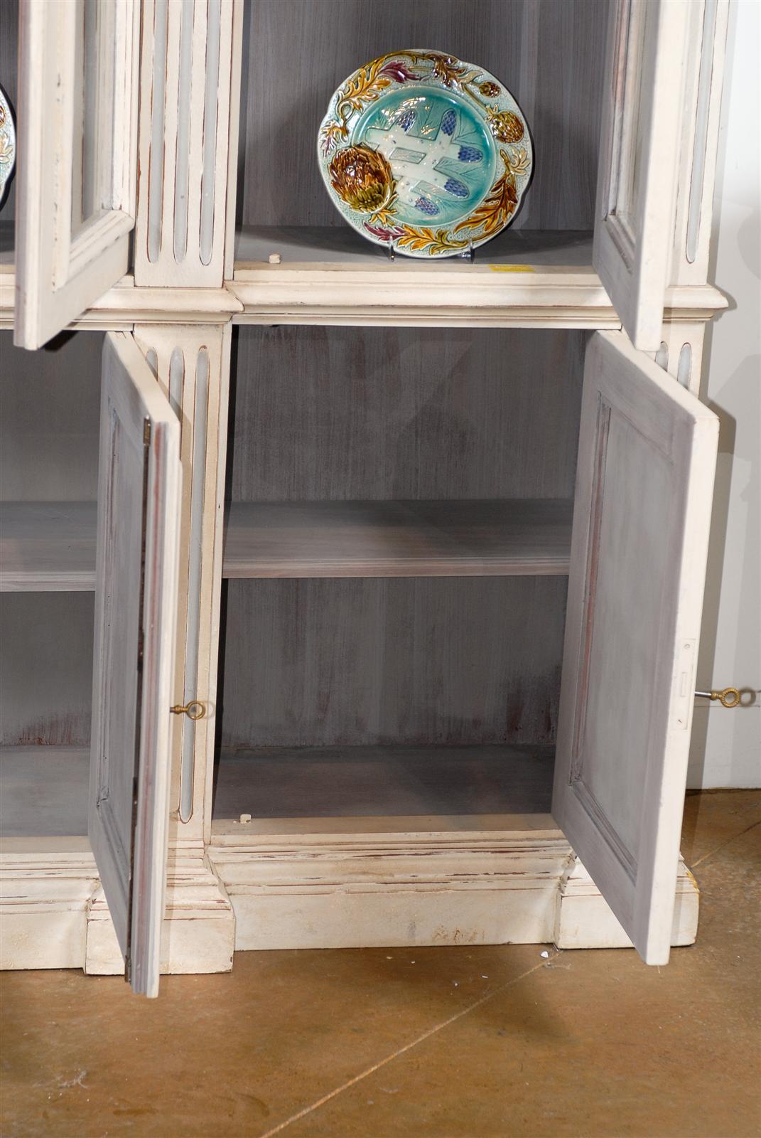 Painted Directoire Bookcase 2