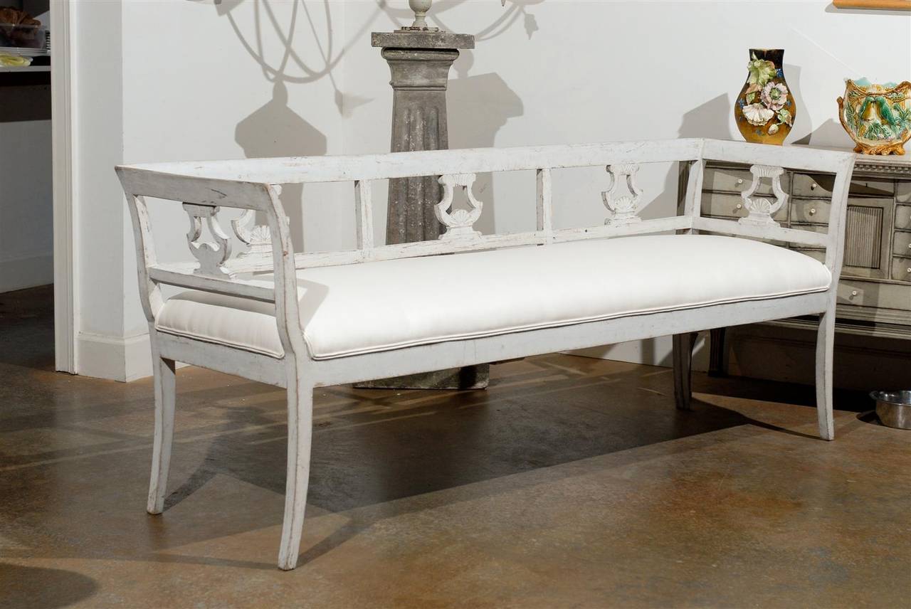 19th Century Swedish Sofa Bench