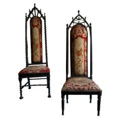 Gothic Revival Parlor Chairs