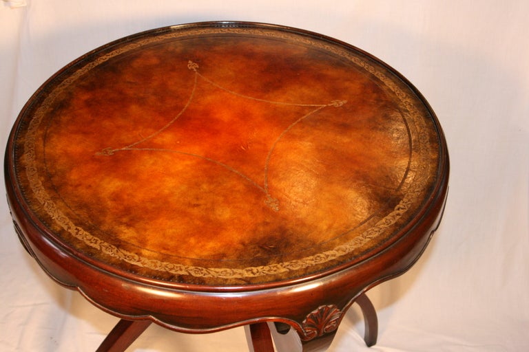 English Regency Style Occasional Table.