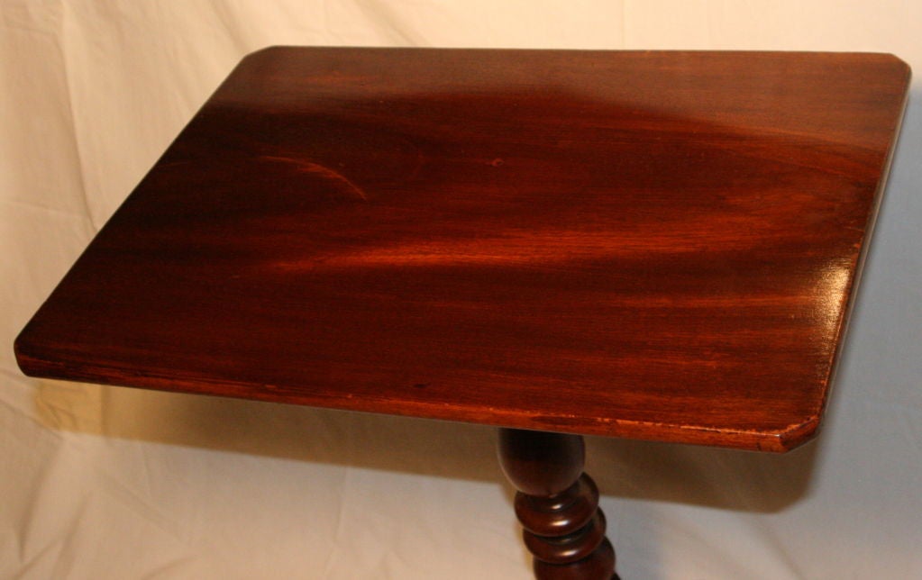 William IV Mahogany Tilt-top Table