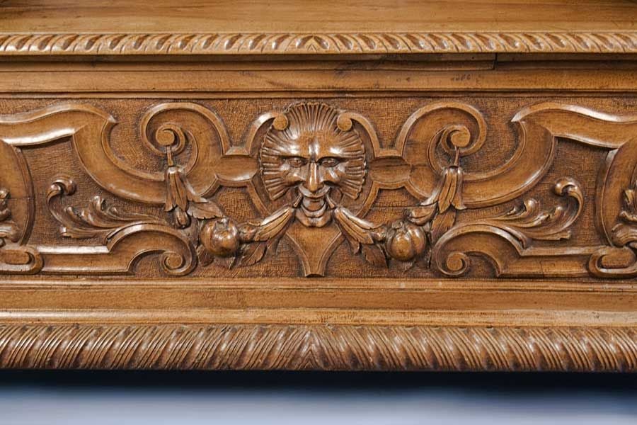 Walnut Deacons' Bench