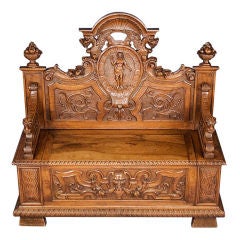 Antique Deacons' Bench