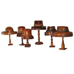 Vintage Hat Blocks