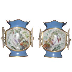 19 c Pr.Continental Porcelain Vases 12