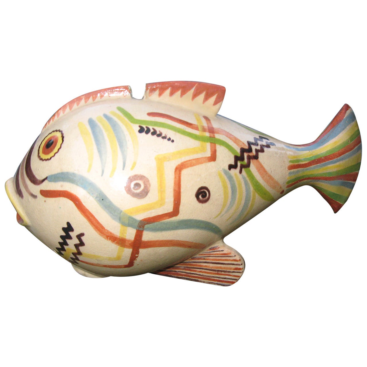 Art Deco Fish Lamp For Sale