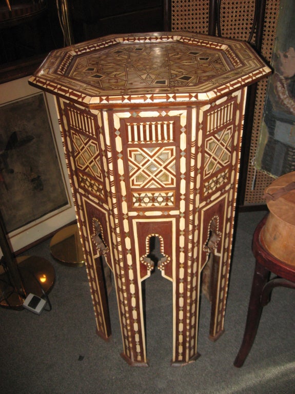 Pair of Middle Eastern Tables/Pedestals