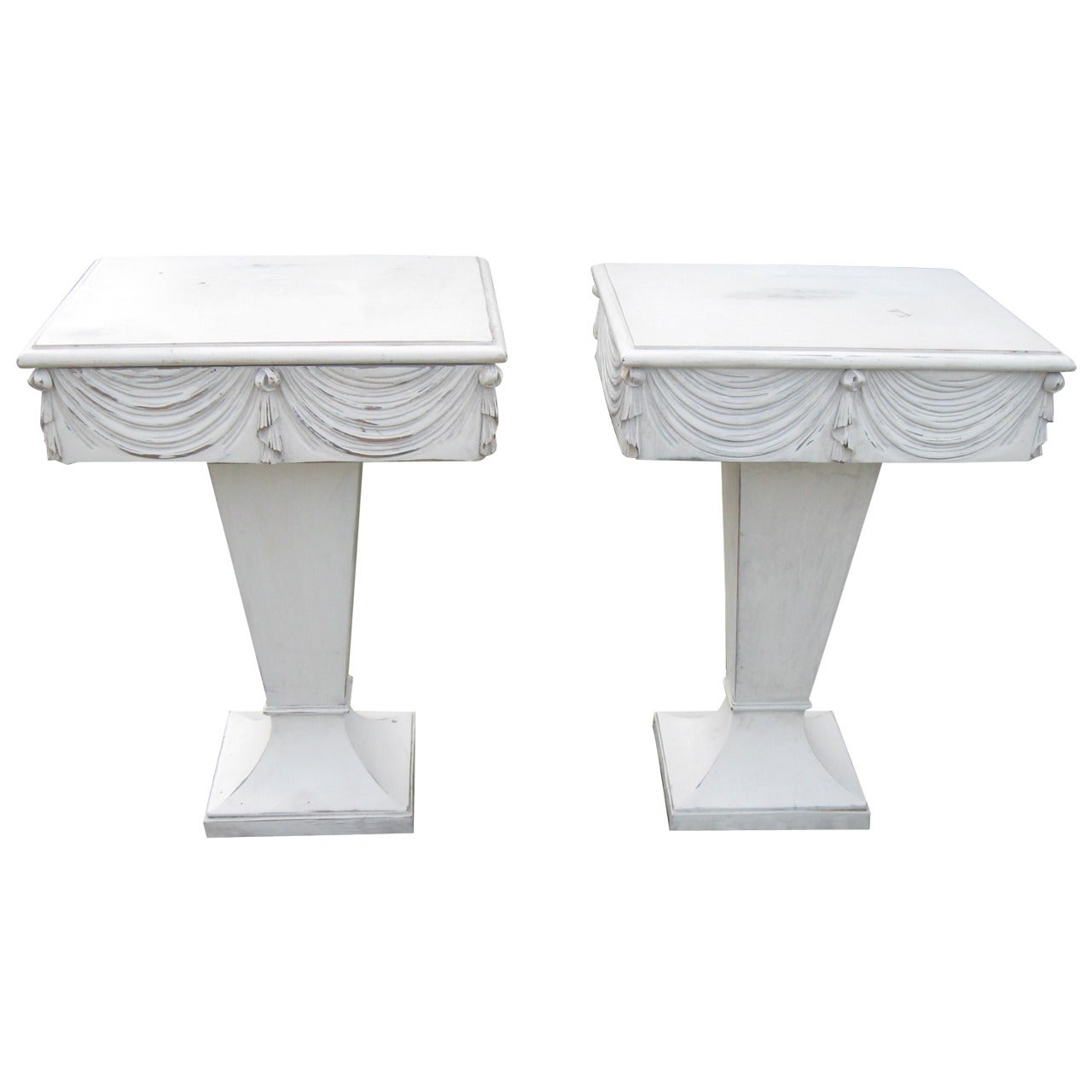 Pair of Grosfeld House Side or Night Tables