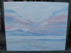 Quadro ad olio "Alba" da 60" di Jane Hendrickson