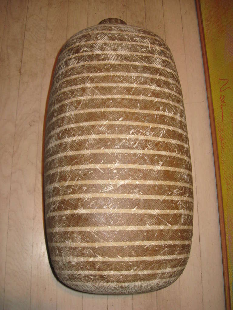 Américain Vase en poterie 