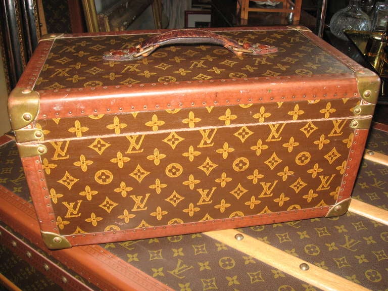 1950's Louis Vuitton train case at 1stDibs