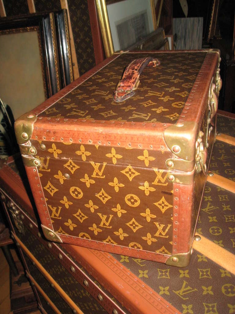 1950's Louis Vuitton train case at 1stDibs