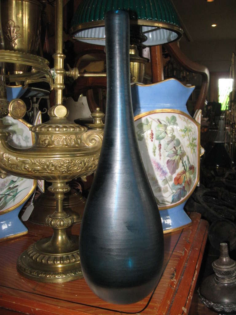 Italian 1950s Paolo Venini Inciso Vase For Sale