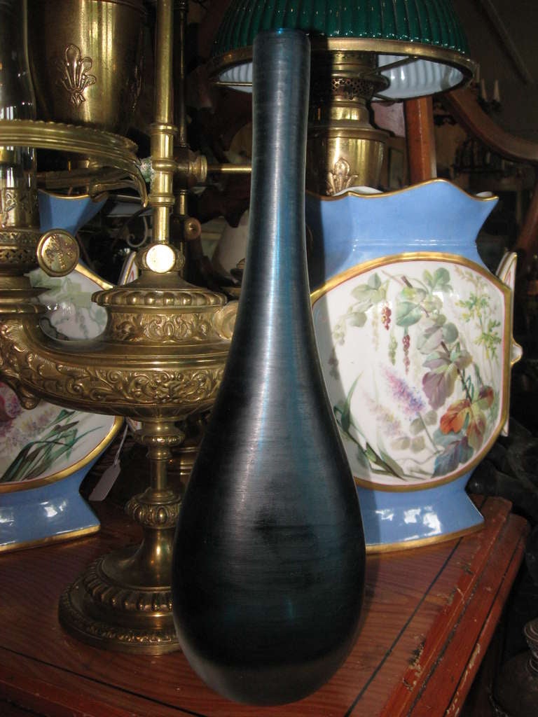 Mid-Century Paolo Venini Inciso tall vase.