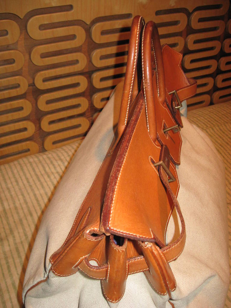 Hermes 60cm Vintage Traveling Bag In Excellent Condition In Water Mill, NY