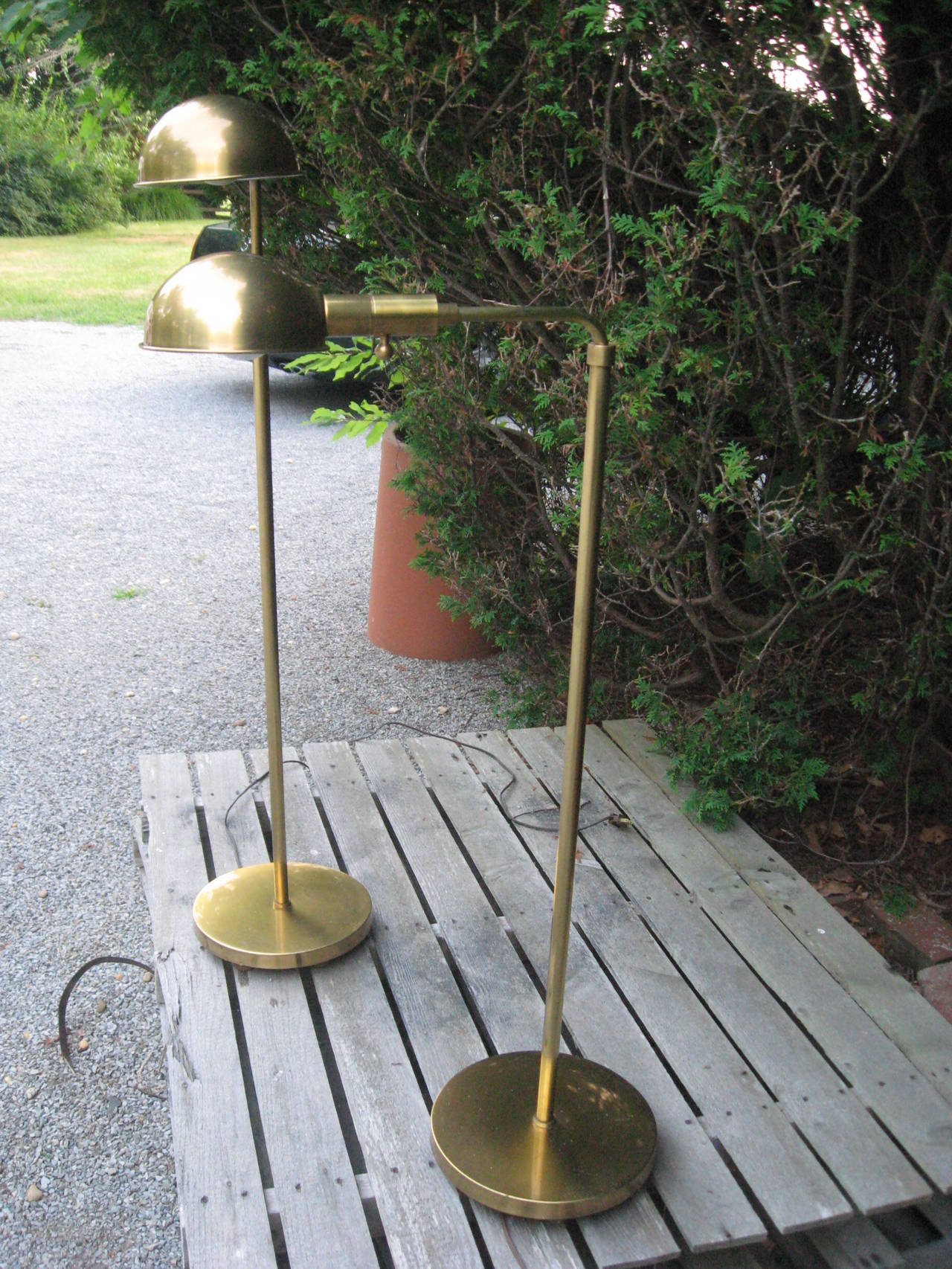 1972 chapman brass lamp