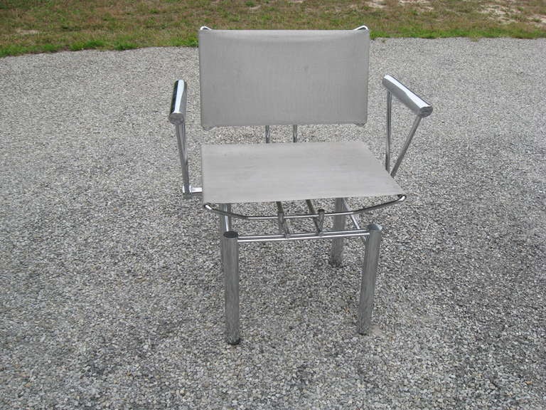 Hans Ullrich Bitsch Modernistic Eight Armchairs by KuschCo